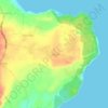 Lilo-anの地形図、標高、地勢
