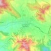 San Dionisio Ocotepecの地形図、標高、地勢