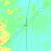 Tampakの地形図、標高、地勢