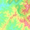 Smiths Gullyの地形図、標高、地勢