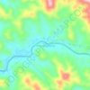 Tanjung Gadangの地形図、標高、地勢