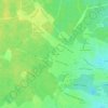 Le Tronquetの地形図、標高、地勢