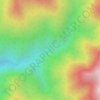 Bulu Palakaの地形図、標高、地勢