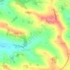 Sous Marinの地形図、標高、地勢