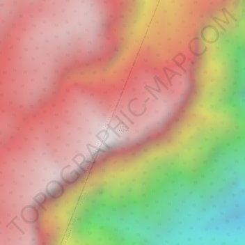 Laikotの地形図、標高、地勢