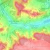 Levimpontの地形図、標高、地勢