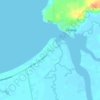Rawisの地形図、標高、地勢