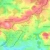 Erkersreuthの地形図、標高、地勢