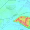 Palwanchaの地形図、標高、地勢