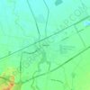 Benallaの地形図、標高、地勢