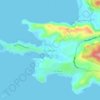 Balaytigueの地形図、標高、地勢