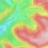 Saint-Nicolasの地形図、標高、地勢