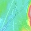 Garibaldiの地形図、標高、地勢