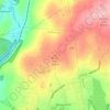 Bucks Hillの地形図、標高、地勢