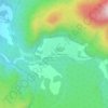 Neltumeの地形図、標高、地勢