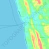 Rabonの地形図、標高、地勢