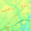 Jerseyvilleの地形図、標高、地勢