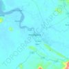 Simanggangの地形図、標高、地勢