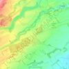Fogomoorの地形図、標高、地勢