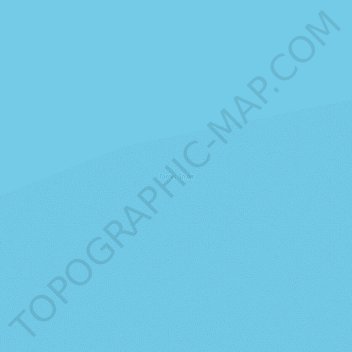 Torres Straitの地形図、標高、地勢