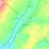 Villa Juárezの地形図、標高、地勢