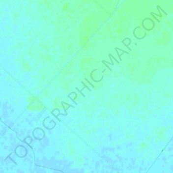 Doyhenardの地形図、標高、地勢