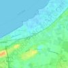 Cité Belkacem Tounsiの地形図、標高、地勢