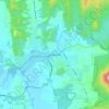 Healesvilleの地形図、標高、地勢