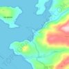Ardmairの地形図、標高、地勢