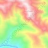 Lone Basaの地形図、標高、地勢