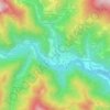 Rioの地形図、標高、地勢