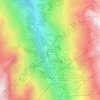 Hameau des Marmottesの地形図、標高、地勢
