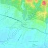 Mendoyoの地形図、標高、地勢
