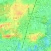 Hosteの地形図、標高、地勢