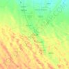 El Ouedの地形図、標高、地勢
