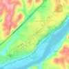 Natrona Heightsの地形図、標高、地勢