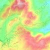 Ishyrwatの地形図、標高、地勢