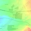 Fundo San Miguelの地形図、標高、地勢