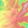 Malancourt-la-Montagneの地形図、標高、地勢