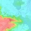 Louttevilleの地形図、標高、地勢