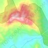 Mario Rilauの地形図、標高、地勢