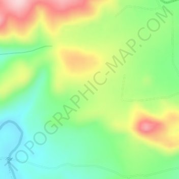 Sommeの地形図、標高、地勢