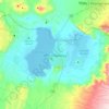 アワッサの地形図、標高、地勢
