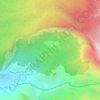 Bulu Rammaの地形図、標高、地勢