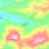 Soledad Piedra Largaの地形図、標高、地勢