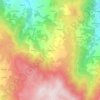 Felgueirasの地形図、標高、地勢
