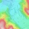 Frambéménilの地形図、標高、地勢