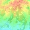Le Bâtimentの地形図、標高、地勢