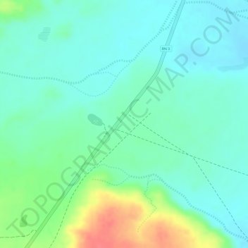 Diderの地形図、標高、地勢