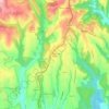 Cappuccini di Rianoの地形図、標高、地勢